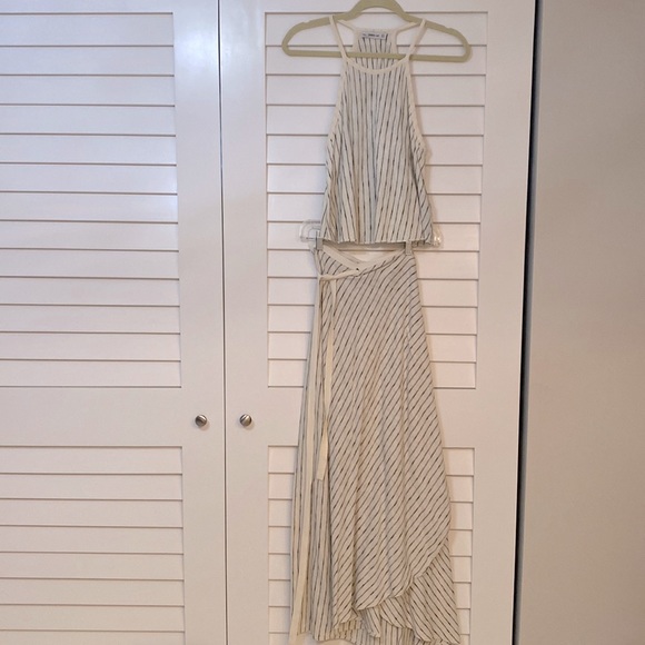 Zara Skirts Zara Knit Maxi Skirt Top Set Poshmark